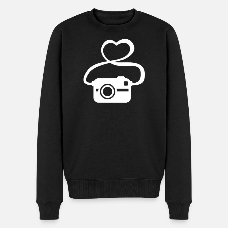 Amateurs de photographie - Pull Premium bio Homme - noir
