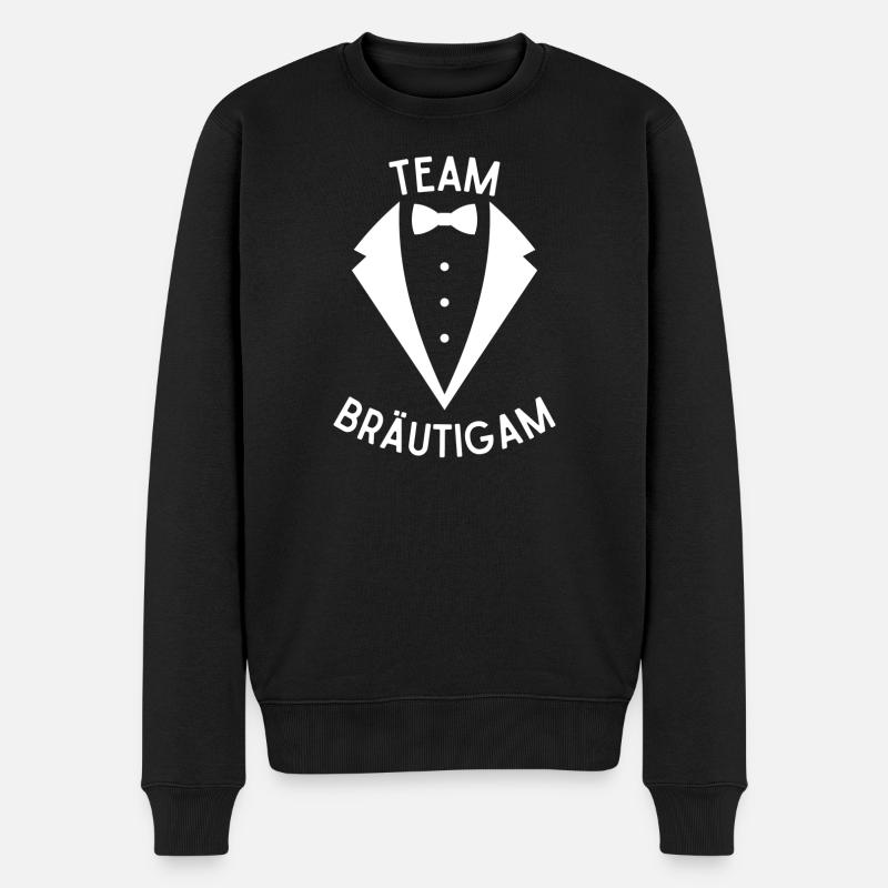 PALEFRENIER D’ÉQUIPE - Pull Premium bio Homme - noir