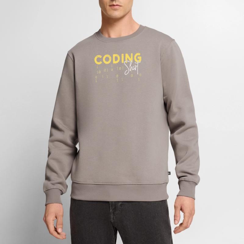 Coden Statement Developer Programmierer Skripting Männer Premium Bio Pullover