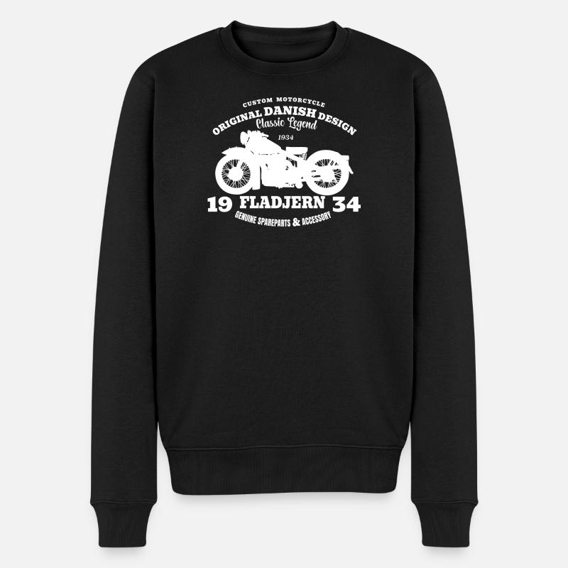 Moto danoise Nimbus 1934 - Pull Premium bio Homme - noir