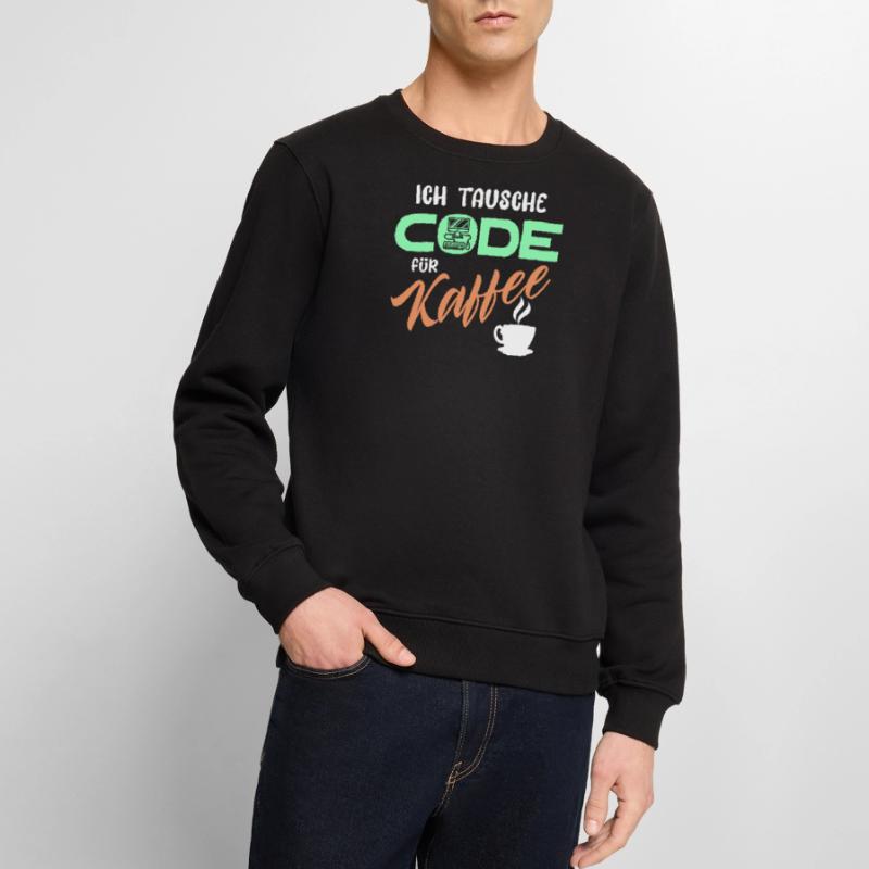 Code Developer Statement Programmierer Computer Männer Premium Bio Pullover