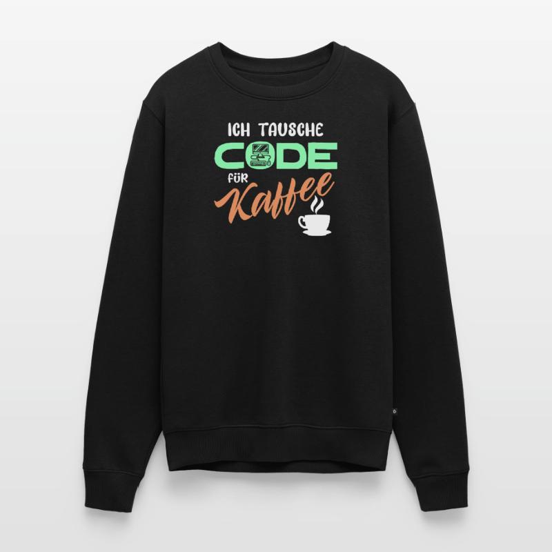 Code Developer Statement Programmierer Computer Männer Premium Bio Pullover