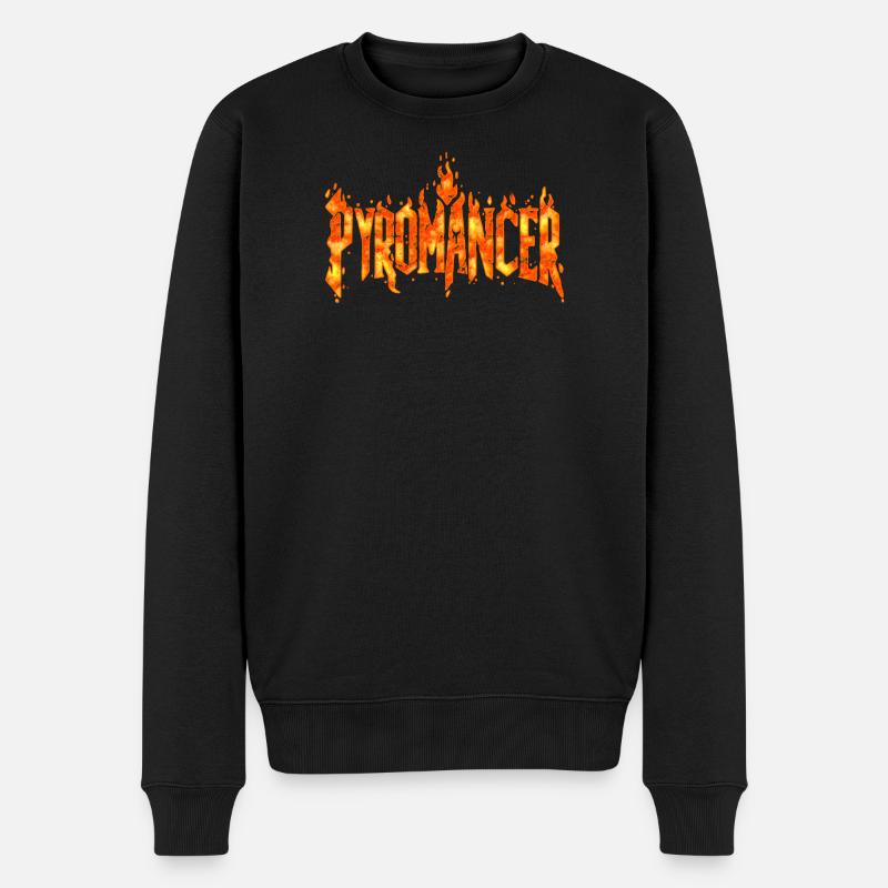 Pyromancien - Pull Premium bio Homme - noir