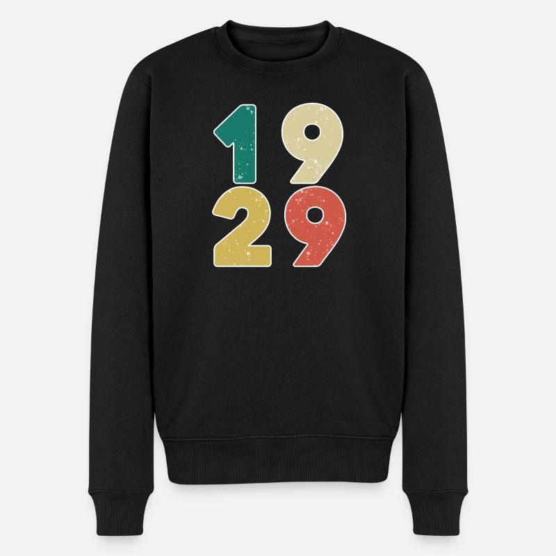 1929 - Année 1929 - Année 1929 - Pull Premium bio Homme - noir