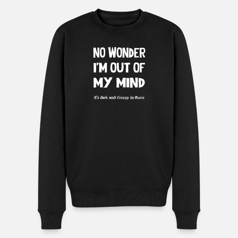 No wonder - Männer Premium Bio Pullover - Schwarz