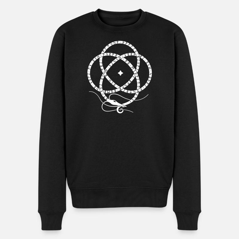 Völuspá 11 - Pull Premium bio Homme - noir