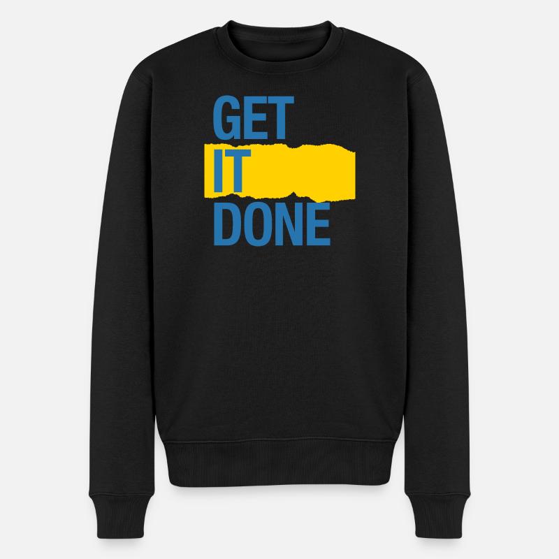 Faites-le (obscurité) - Pull Premium bio Homme - noir