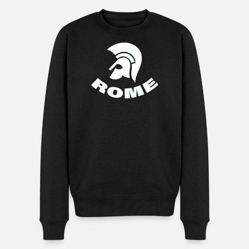 ROME - Pull Premium bio Homme - noir