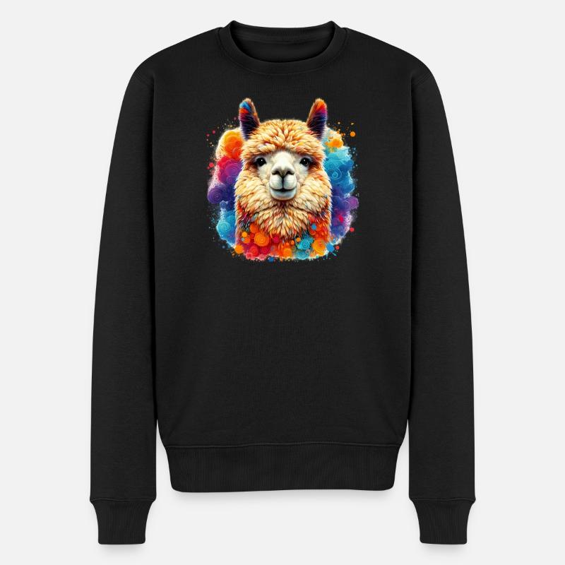 Alpaga - Pull Premium bio Homme - noir