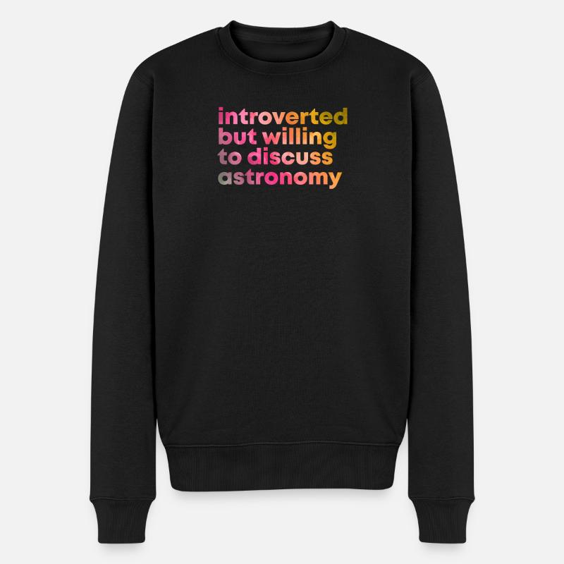 astronomie - Pull Premium bio Homme - noir