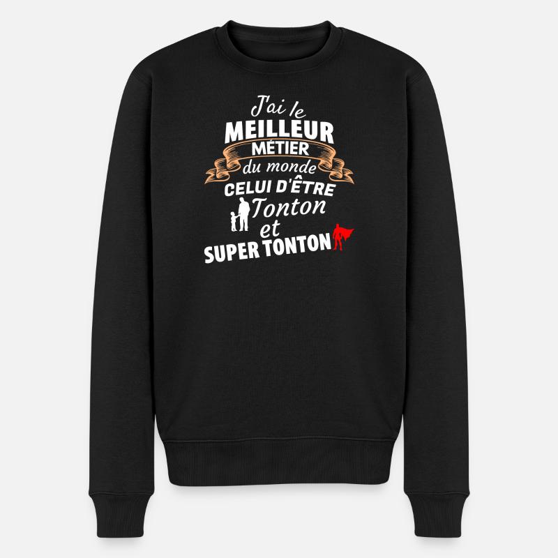 Citation Humoristique pour Professionnels - Pull Premium bio Homme - noir