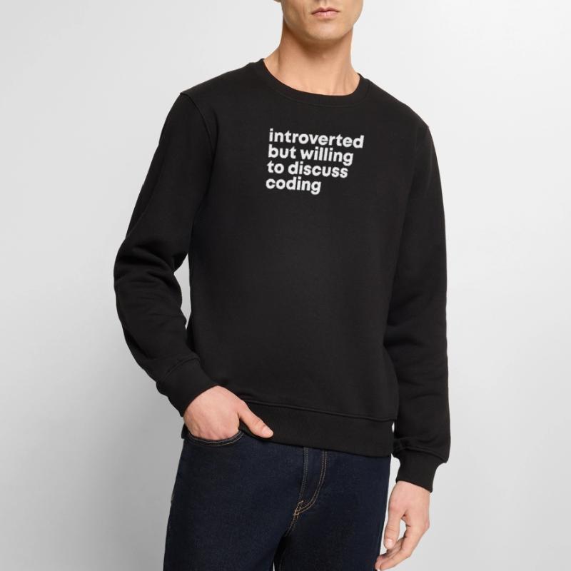Coding Men's Premium Organic Jumper