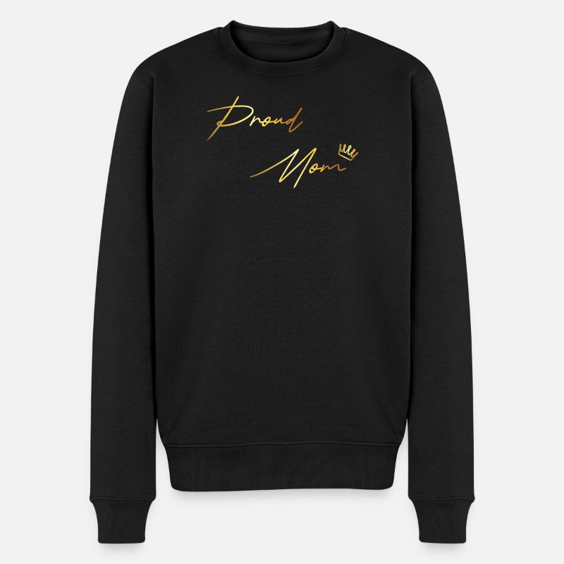 Maman fière - Pull Premium bio Homme - noir