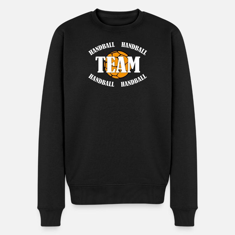 ÉQUIPE DE HANDBALL - Pull Premium bio Homme - noir