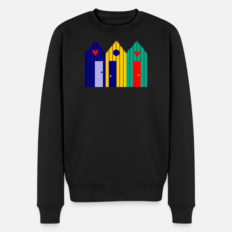 anniversaire. anniversaire décennie. humour. drôle - Pull Premium bio Homme - noir