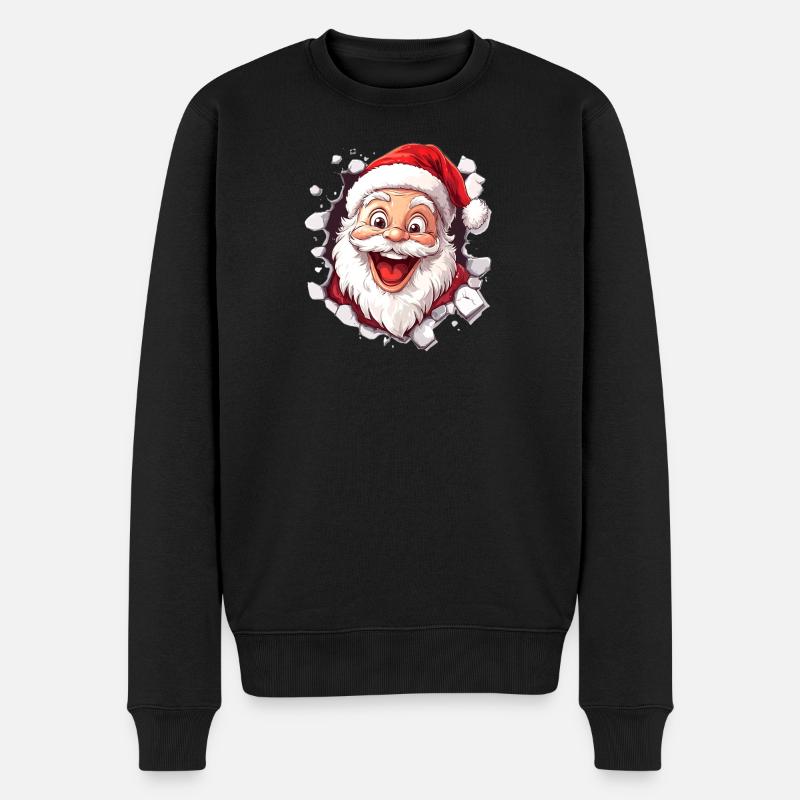 Joyeux Père Noël - Pull Premium bio Homme - noir