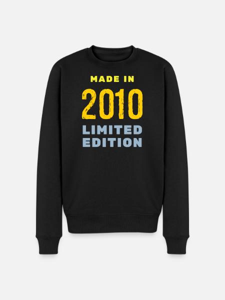 2010 - Men's Premium Organic Jumper - black