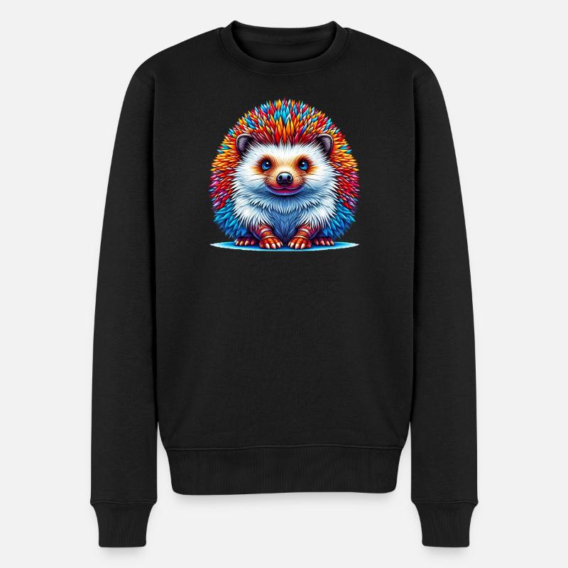 Hérisson - Pull Premium bio Homme - noir