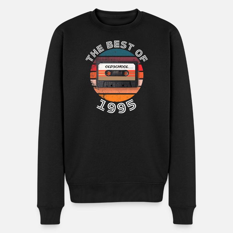 Das Beste von 1995 - Männer Premium Bio Pullover - Schwarz