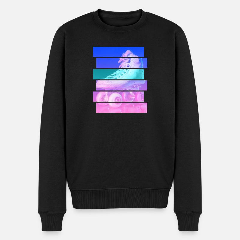 Patin à roulettes - Pull Premium bio Homme - noir