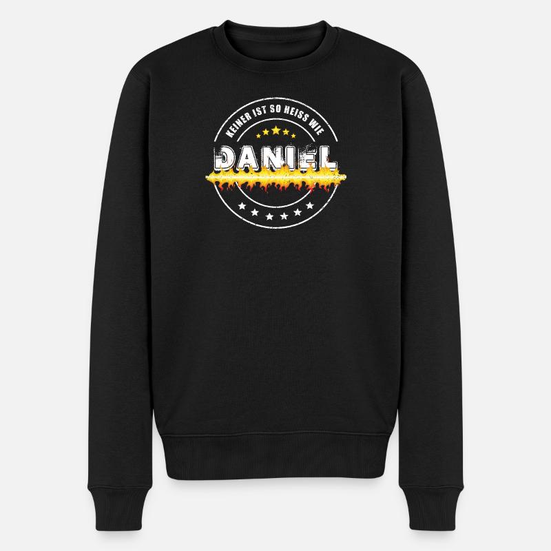 Personne n’est aussi sexy que DANIEL - Pull Premium bio Homme - noir