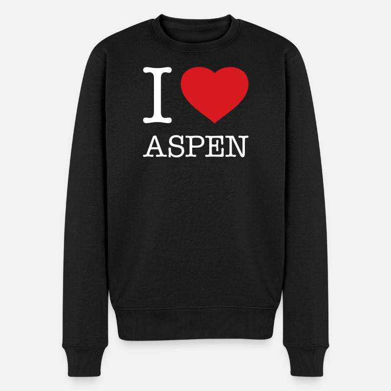 J’ADORE ASPEN - Pull Premium bio Homme - noir