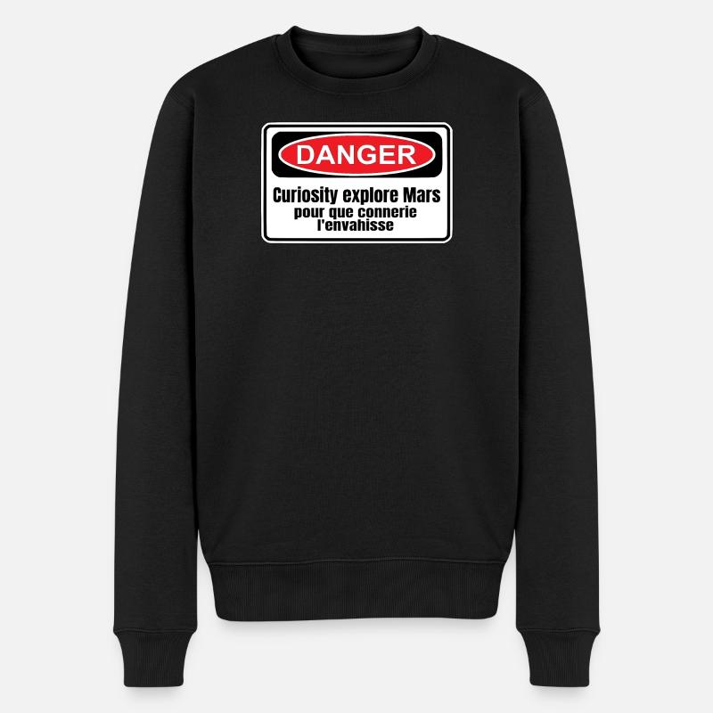 Colonisation de Mars - Pull Premium bio Homme - noir