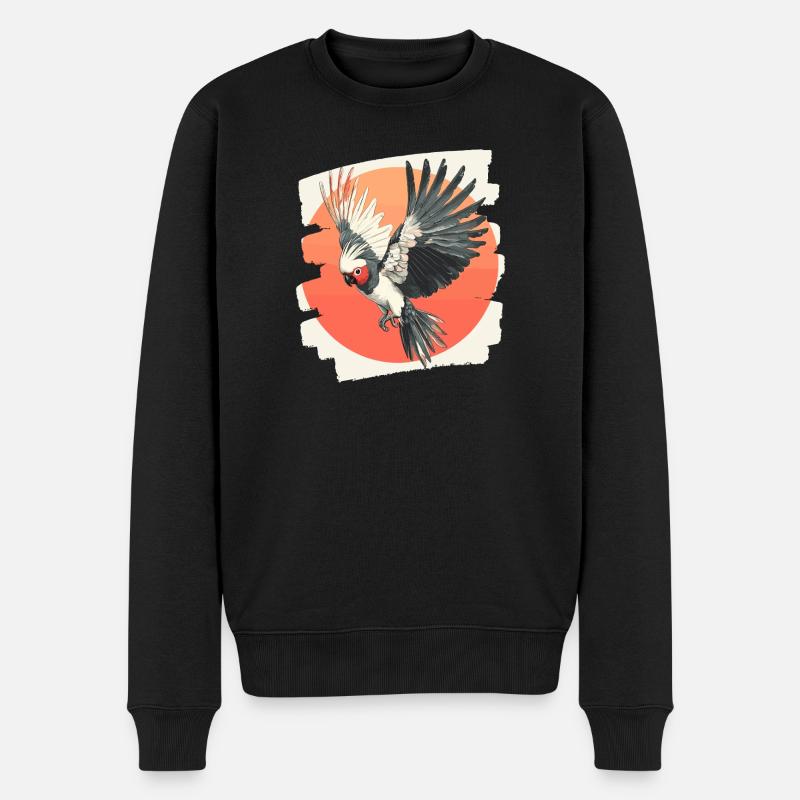 Cacatoès - Pull Premium bio Homme - noir