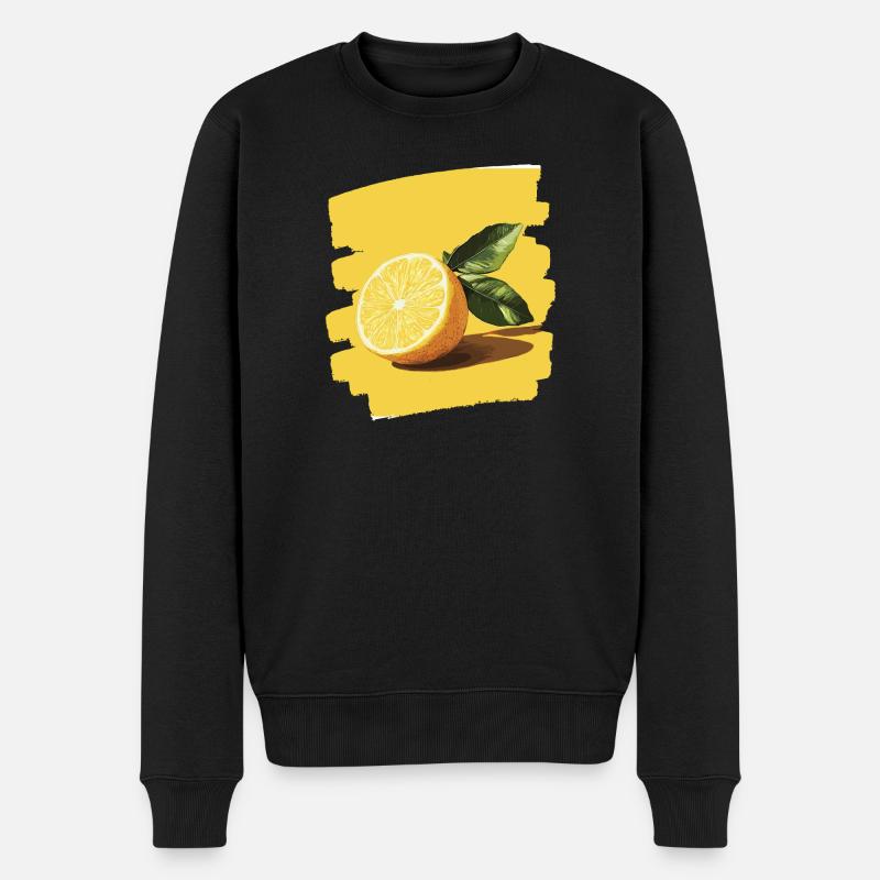 Citron - Pull Premium bio Homme - noir