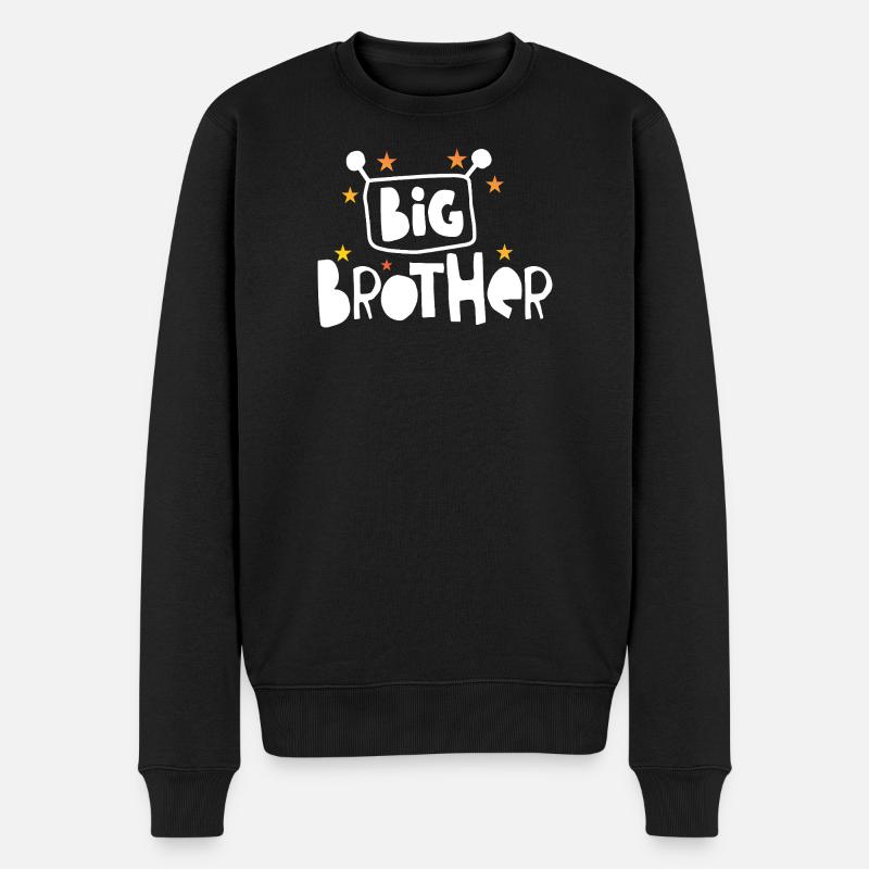 Frère aîné - Pull Premium bio Homme - noir