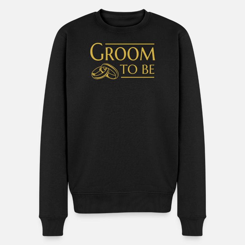Fiancé de mariage du marié - Pull Premium bio Homme - noir