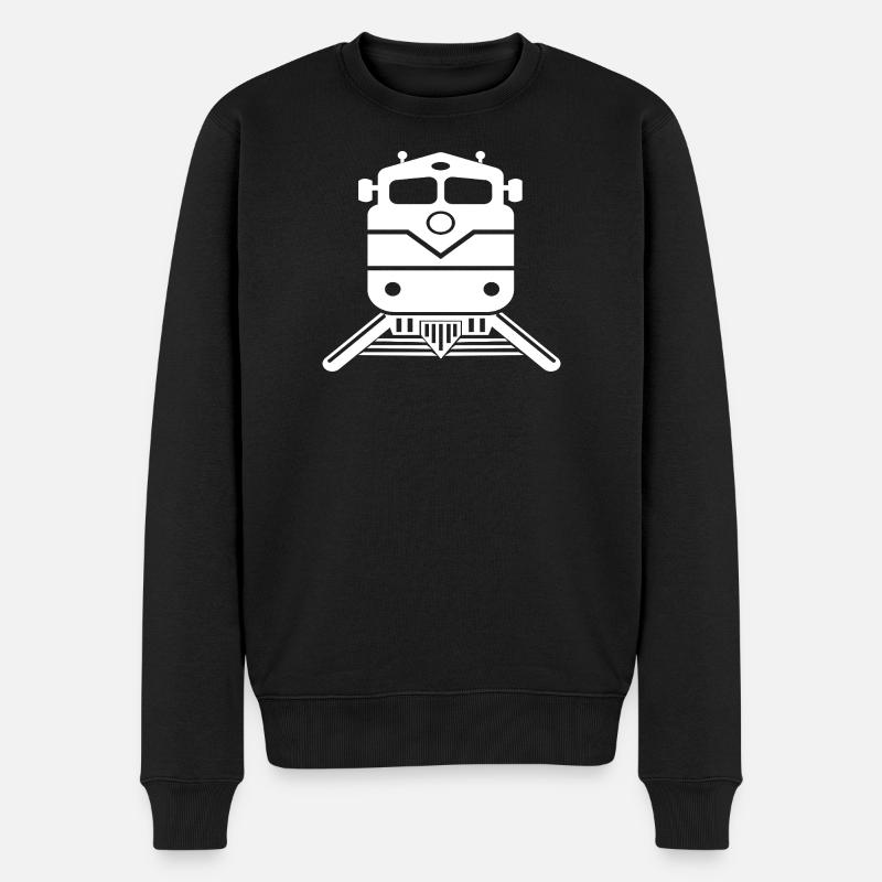 Train Locomotive Express Train Trainspotting - Pull Premium bio Homme - noir