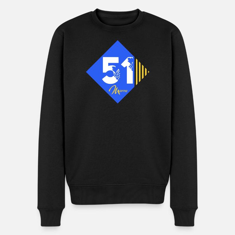 51 - Pull Premium bio Homme - noir