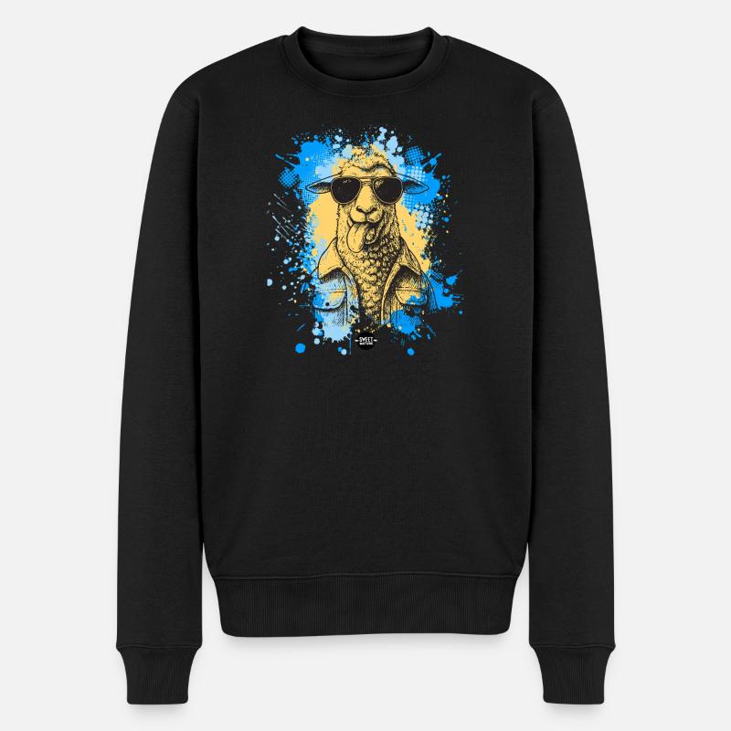 Mode bêlement : Activé - Pull Premium bio Homme - noir