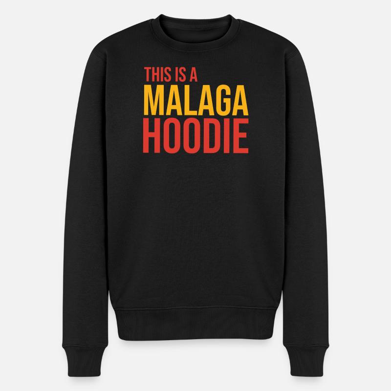 Sweat à capuche Malaga - Pull Premium bio Homme - noir