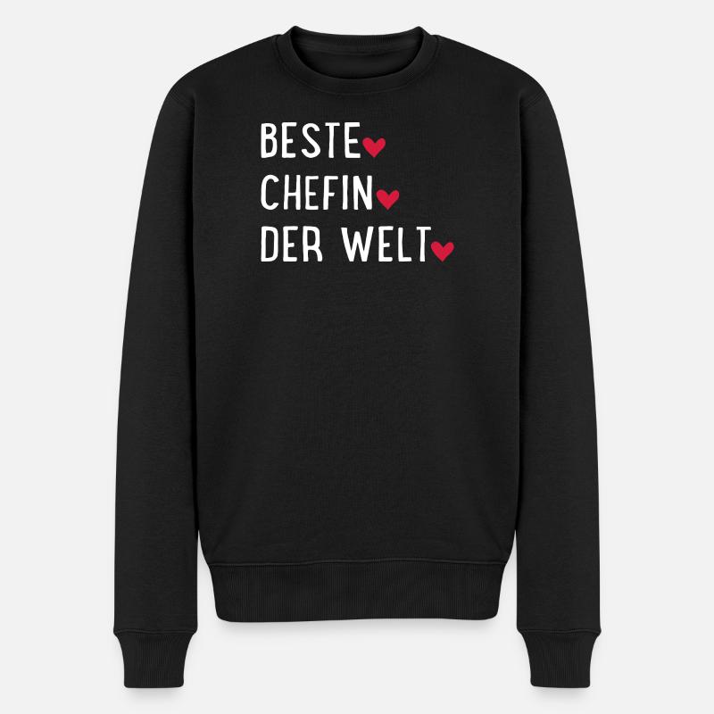 Meilleure patronne du monde - Pull Premium bio Homme - noir
