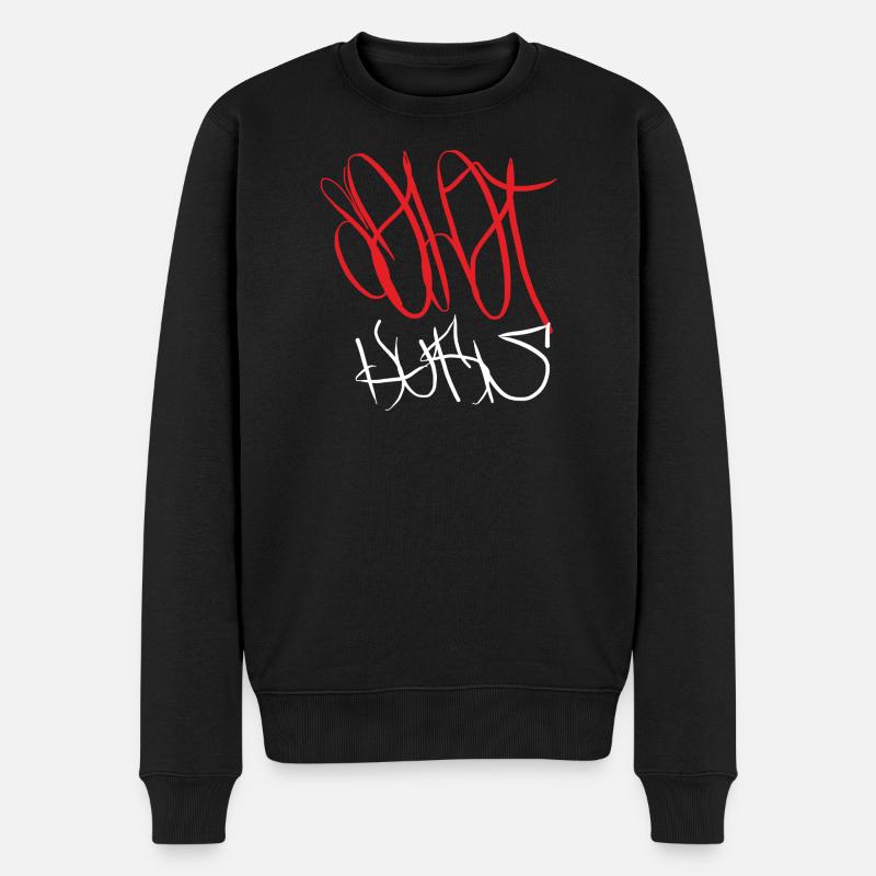 Solothurn - Männer Premium Bio Pullover - Schwarz