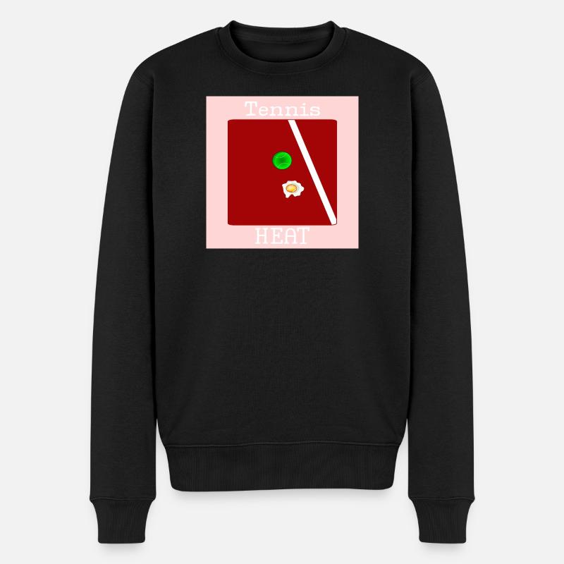 TENNIS OEUFS CHAUDS D’ÉTÉ - Pull Premium bio Homme - noir