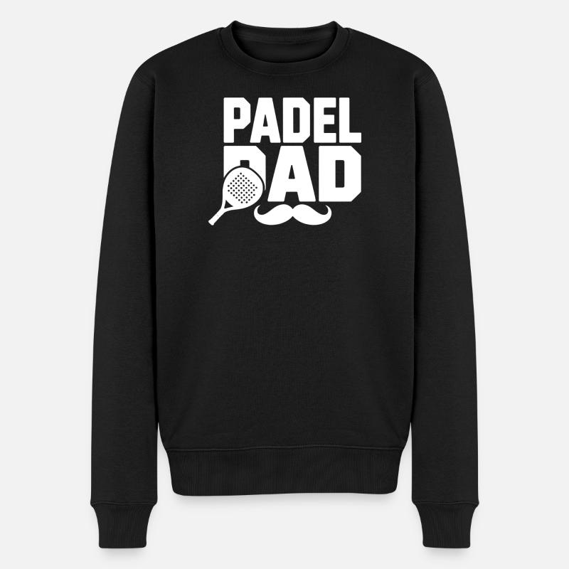 Padel Dad - Pull Premium bio Homme - noir