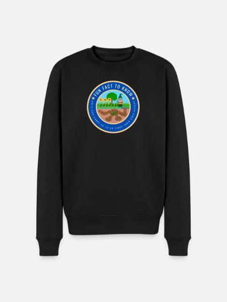 Ants can carry up to 50 times their own weight - Men's Premium Organic Jumper - black