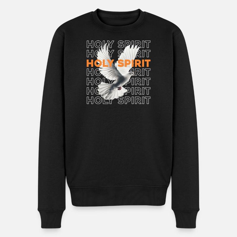 Paloma de Espíritu Santo - Pull Premium bio Homme - noir