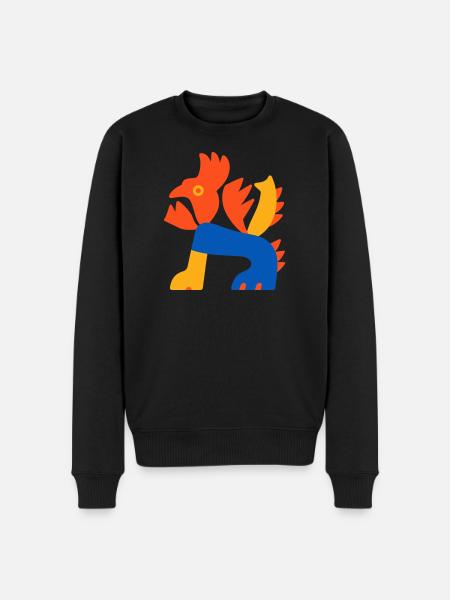 Dragon du Fils - Pull Premium bio Homme - noir