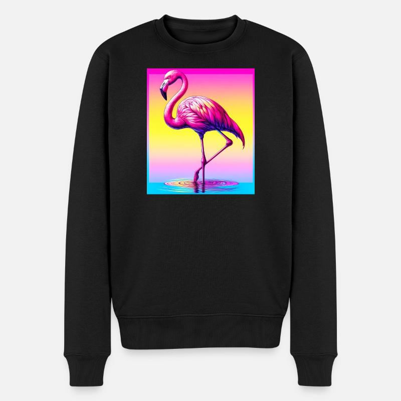 Flamant - Pull Premium bio Homme - noir
