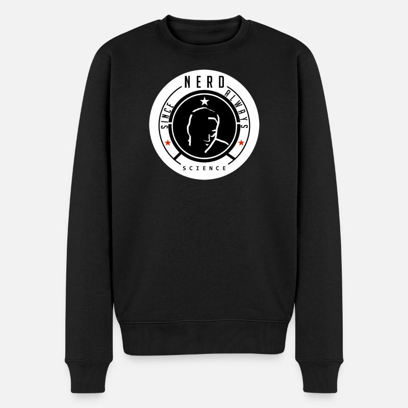 Nerd Science Logo T-Shirt - Pull Premium bio Homme - noir