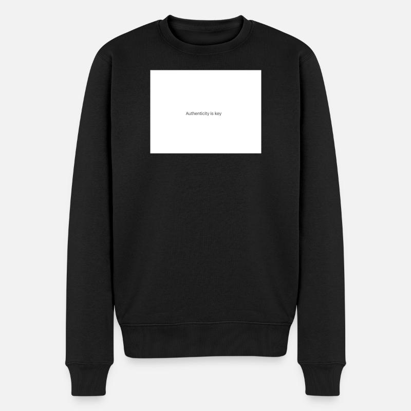 Soyez toujours vous-même - Pull Premium bio Homme - noir