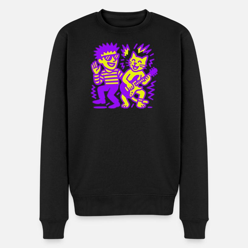 Cacophonie - Pull Premium bio Homme - noir