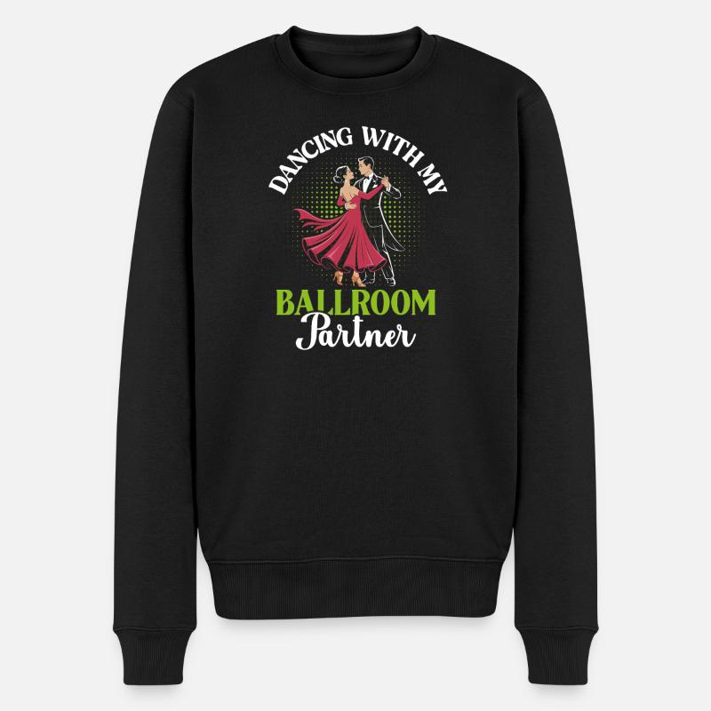 Partenaires de danse de salon - Pull Premium bio Homme - noir