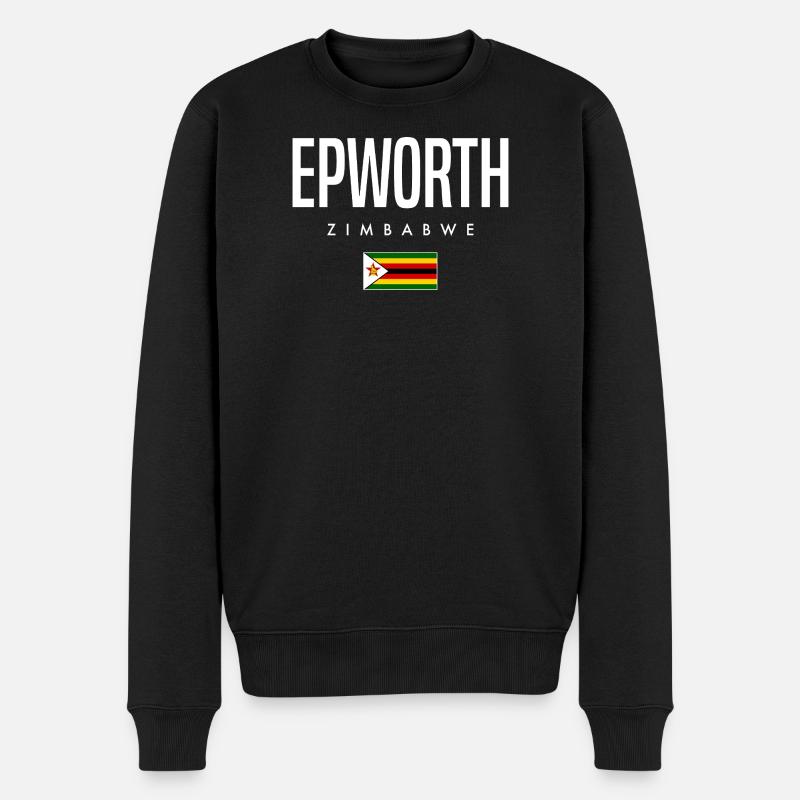 Epworth, Zimbabwe - Pull Premium bio Homme - noir