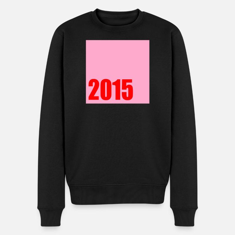 Millésime 2015 Anniversaire - Pull Premium bio Homme - noir
