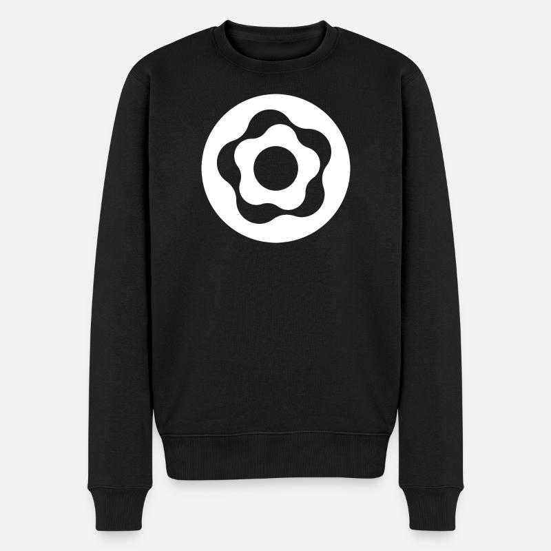 Beignet - Pull Premium bio Homme - noir